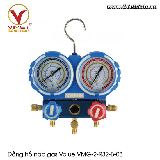 Đồng hồ nạp gas Value VMG-2-R32-B-03