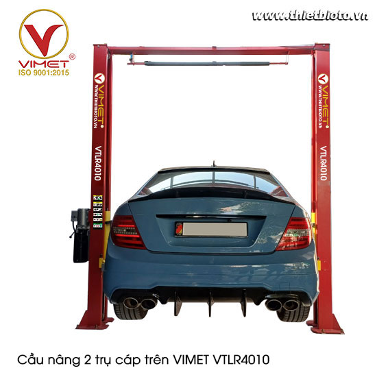 Cầu nâng 2 trụ cáp trên VIMET TLR40110