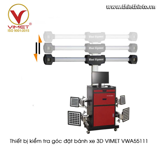 Thiết bị kiểm tra góc đặt bánh xe 3D VIMET VWA55111