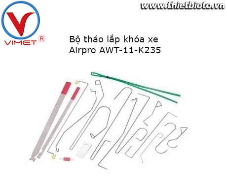 Bộ tháo lắp khóa xe Airpro AWT-11-K235