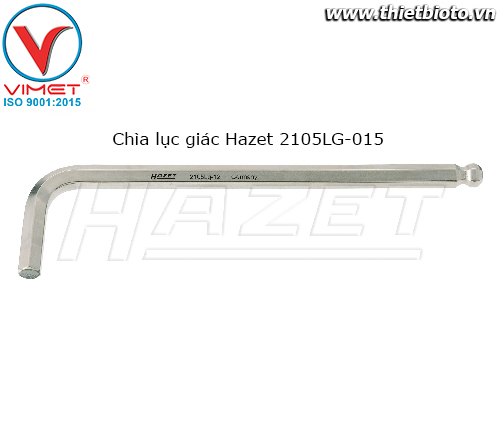 Chìa lục giác Hazet 2105LG-015