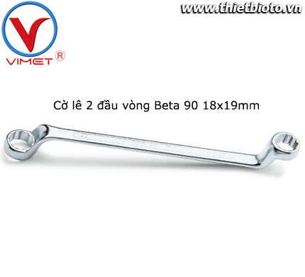 Cờ lê 2 đầu vòng Beta 90 18x19mm