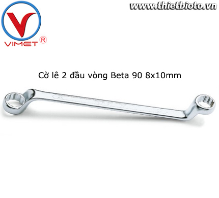 Cờ lê 2 đầu vòng Beta 90 8x10mm