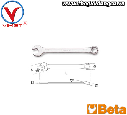 Cờ lê vòng miệng size 10mm Beta 42