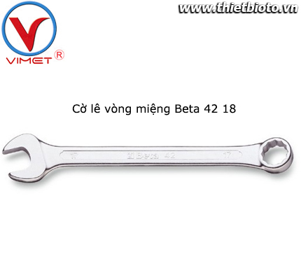 Cờ lê vòng miệng Beta 42 18