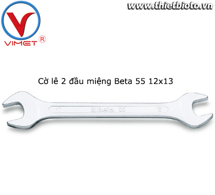 Cờ lê 2 đầu miệng Beta 55 12x13