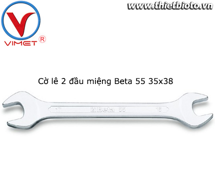 Cờ lê 2 đầu miệng Beta 55 35x38