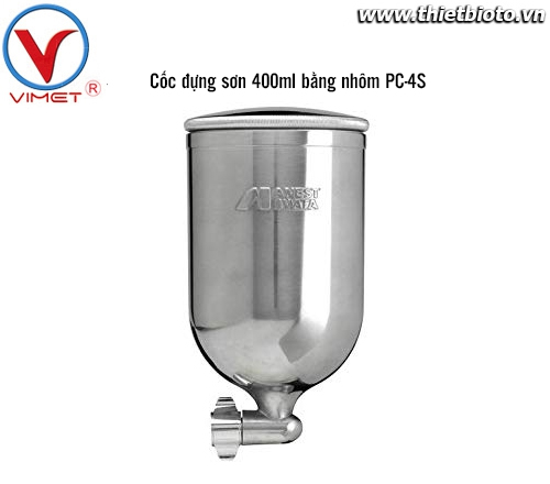 Cốc phun sơn 400ml bằng nhôm PC-4S