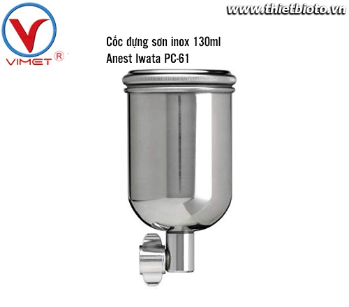 Cốc đựng sơn inox 130ml Anest Iwata PC-61