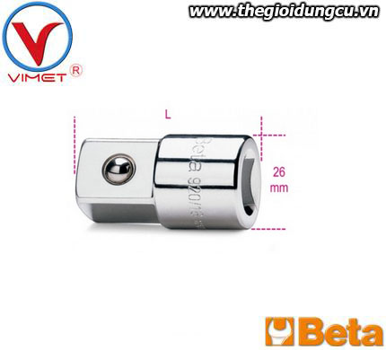 Đầu chuyển, đầu cái 1/2 inch và đầu đực 3/4 inch Beta 920 /16