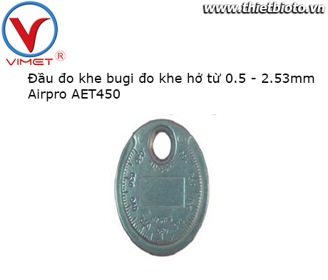 Đầu đo khe hở Bugi Airpro AET450