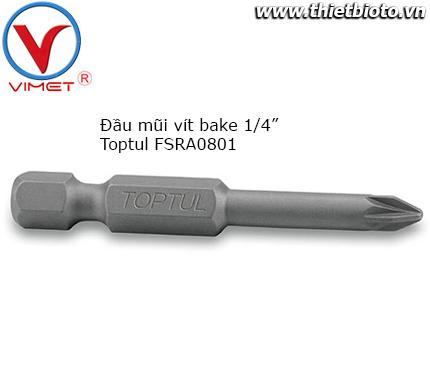 Đầu mũi vít bake 1/4