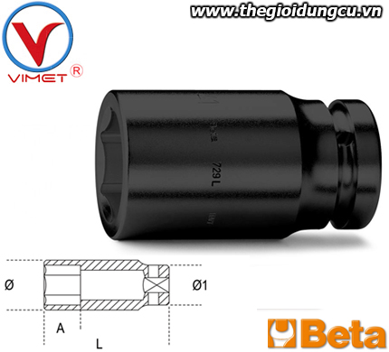 Đầu tuýp Beta 729 L24