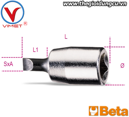 Đầu tuýp Beta 900 LP0,8X4