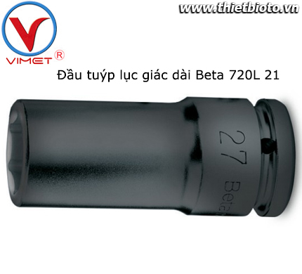 Đầu tuýp lục giác dài Beta 720L 21