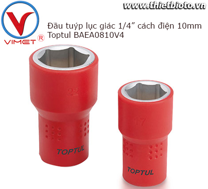 Đầu tuýp lục giác 1/4