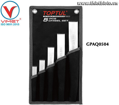 Bộ đục 5 chi tiết Toptul GPAQ0504