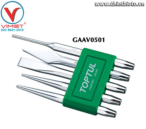 Bộ đục 5 món Toptul GAAV0501