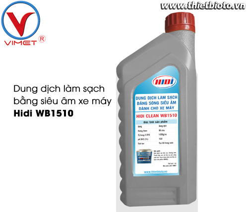 Dung dịch làm sạch bằng sóng siêu âm cho xe máy WB1510