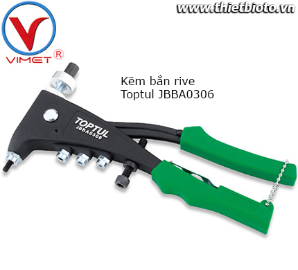 Kềm bắn rive Toptul JBBA0306