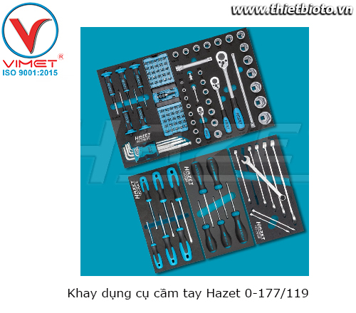 Khay dụng cụ cầm tay Hazet 0-177/119