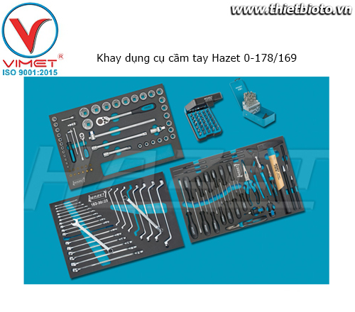 Khay dụng cụ cầm tay Hazet 0-178/169