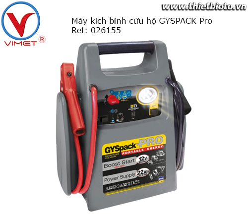 Máy kích bình cứu hộ GYSPACK Pro