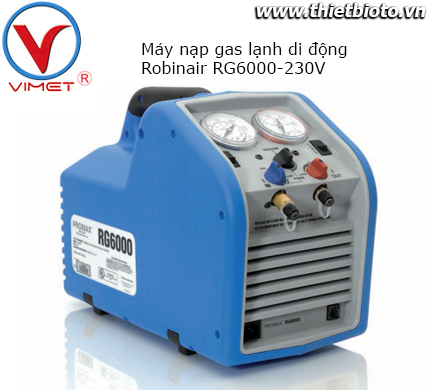 Máy nạp gas lạnh Robinair RG6000-230V