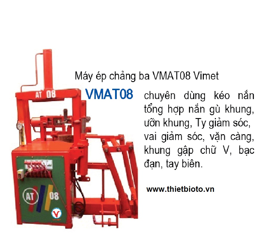 Máy ép chảng ba xe máy AT08