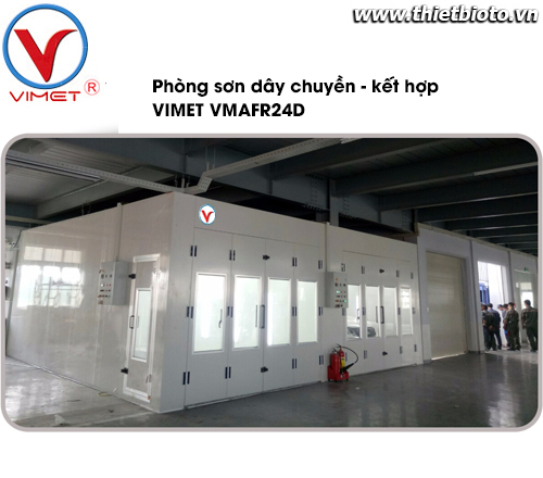 Phòng sơn sấy ôtô cao cấp VMAFR24D