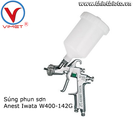 Súng phun sơn Anest Iwata W400-142G