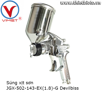 Súng xịt sơn JGX-502-143-EX(1.8)-G Devilbiss