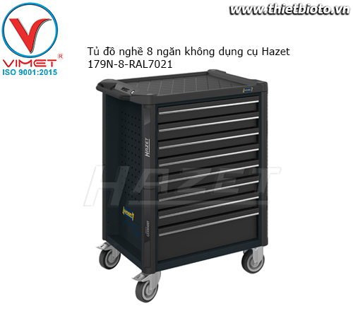 Tủ đồ nghề 8 ngăn không dụng cụ Hazet 179N-8-RAL7021