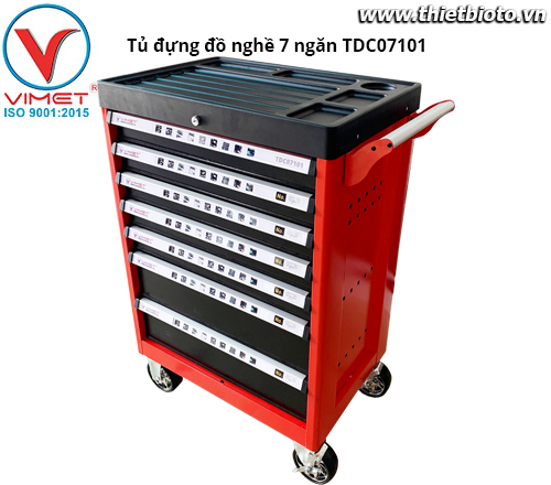 Tủ đựng đồ nghề 7 ngăn TDC07101