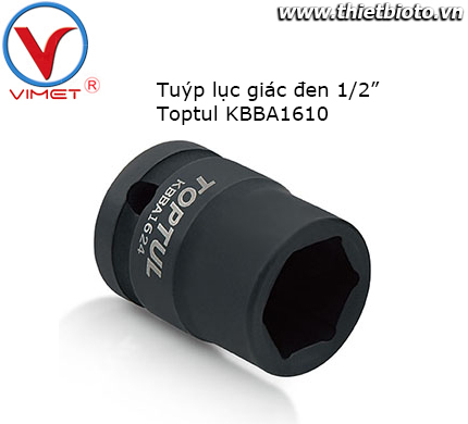 Tuýp đen lục giác 1/2